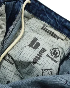 Denim Jeans|Pants-Butter Goods Aleka Denim Jeans, Dark Indigo