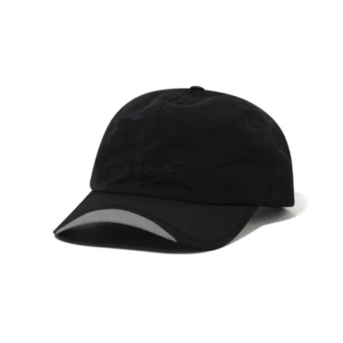 Hats|Beanies-Butter Goods Alpine Tech Cap, Black