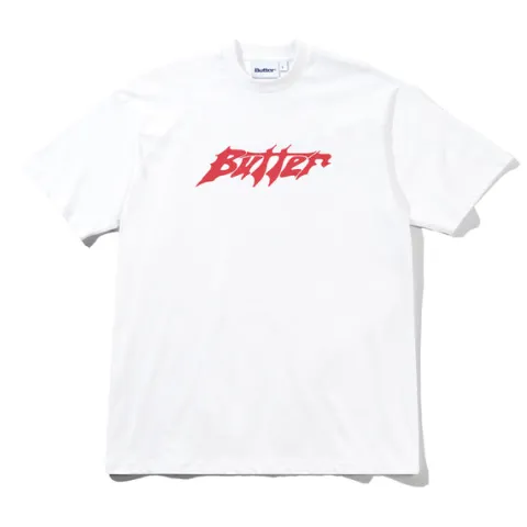 T-Shirts-Butter Goods Apify Tee, White