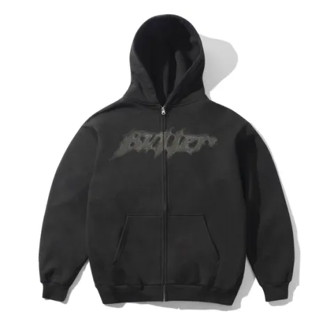 Zip-Thru Hoods|Pullover Hoods-Butter Goods Apify Zip-Thru Hood, Wahed Back