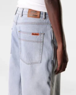 Denim Jeans|Pants-Butter Goods Baggy Denim Jeans, Light Blue