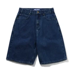 Denim Shorts|Shorts-Butter Goods Baggy Denim Shorts, Dark Blue