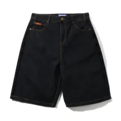 Denim Shorts|Shorts-Butter Goods Baggy Denim Shorts, Washed Black