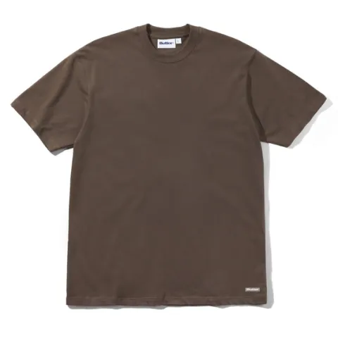 T-Shirts-Butter Goods Baic Tee, Wahed Brown