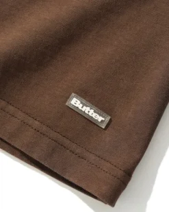 T-Shirts-Butter Goods Baic Tee, Wahed Brown