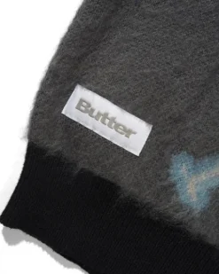 Knits-Butter Goods Beete Zip-Thru Knit weater, Back