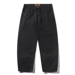 Denim Jeans|Pants-Butter Goods Blotch Denim Jeans, Streaky Black