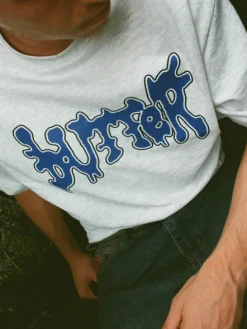 T-Shirts-Butter Goods Botch Tee, Ah