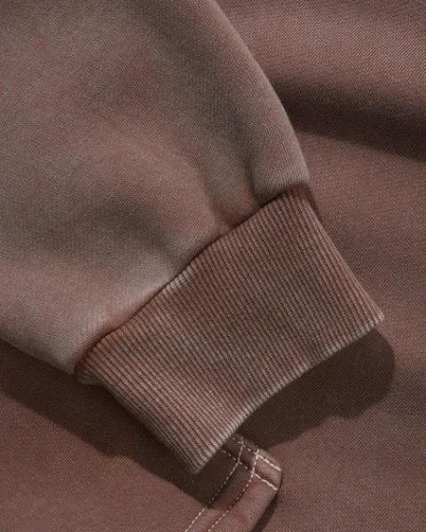 Zip-Thru Hoods|Pullover Hoods-Butter Goods Botch Zip-Thru Hood, Wahed Berry