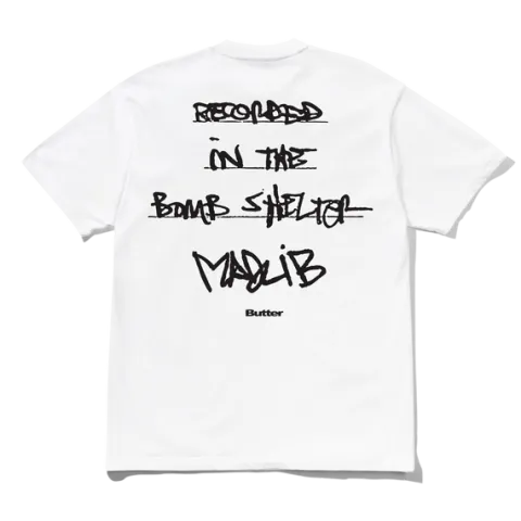 T-Shirts-Butter Goods Bob heter Tee, White