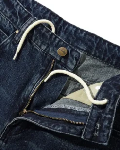 Denim Jeans|Pants-Butter Goods Carpenter Denim Jeans, Slub Dark Indigo