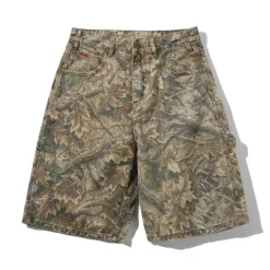 Denim Shorts|Shorts-Butter Goods Carpenter Denim Shorts, Forest Camo