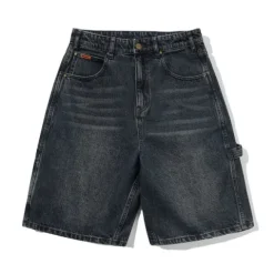 Denim Shorts|Shorts-Butter Goods Carpenter Denim Shorts, Slub Dark Indigo