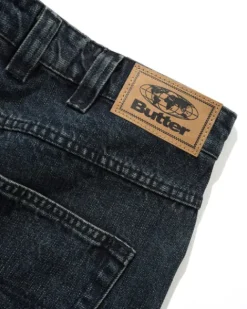Denim Shorts|Shorts-Butter Goods Carpenter Denim Shorts, Slub Dark Indigo