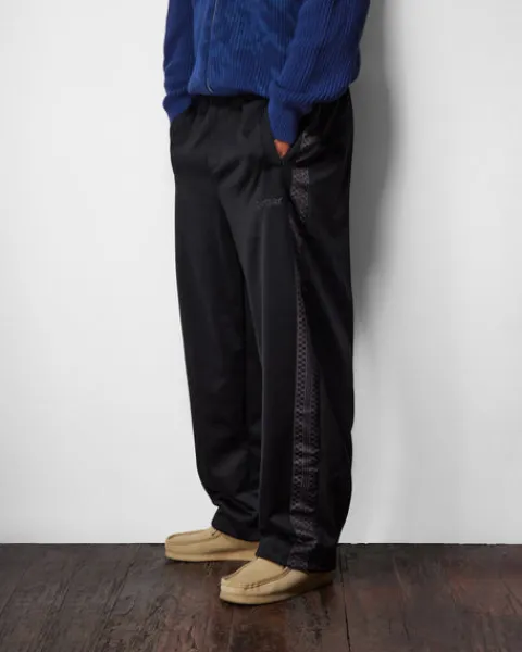 Denim Jeans|Pants-Butter Goods Check Tape Trackpant, Back