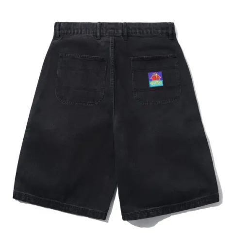 T-Shirts|Pullover Hoods-Butter Goods Denim Work Shorts, Black
