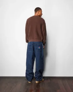 Knits-Butter Goods Ditreed Waffe Knit weater, Wahed Bark