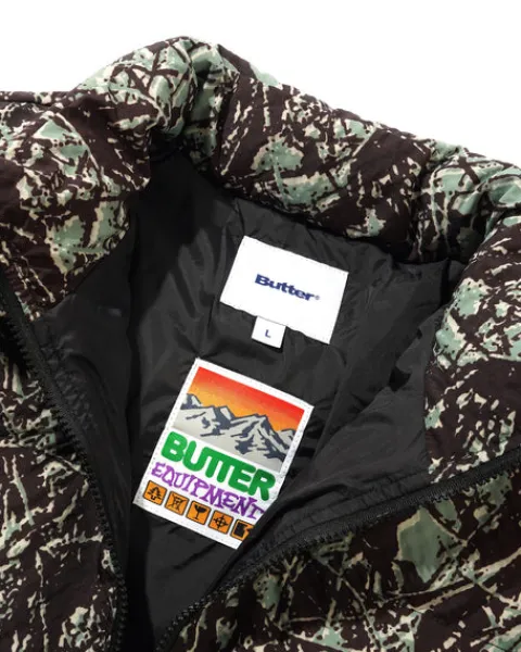 Jackets-Butter Goods Endure Puffer Jacket, Wood Cao