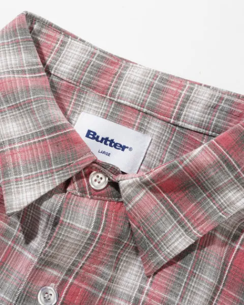 Shirts| Shirts-Butter Goods Equipent / hirt, Burgundy