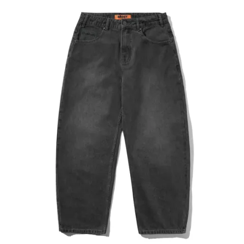 Denim Jeans|Pants-Butter Goods Garage Denim Jeans, Faded Black