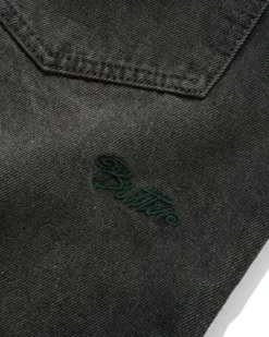 Denim Jeans|Pants-Butter Goods Garage Denim Jeans, Faded Black