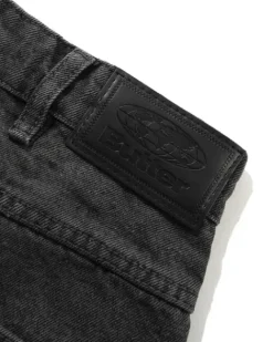 Denim Jeans|Pants-Butter Goods Garage Denim Jeans, Faded Black