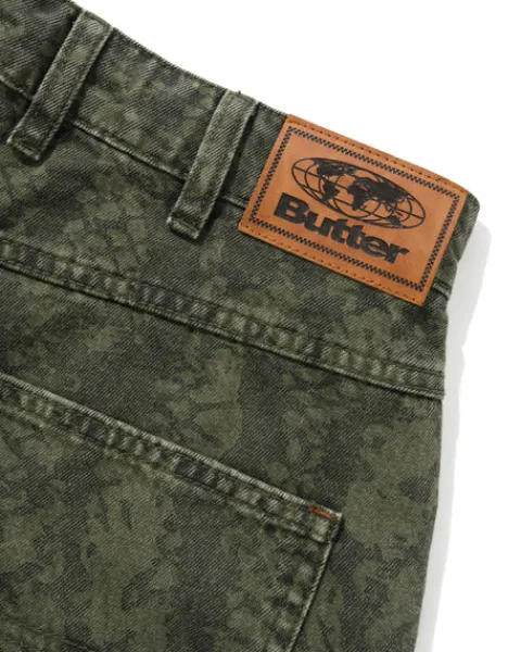 Denim Jeans|Pants-Butter Goods Garage Denim Jeans, Lowland Camo