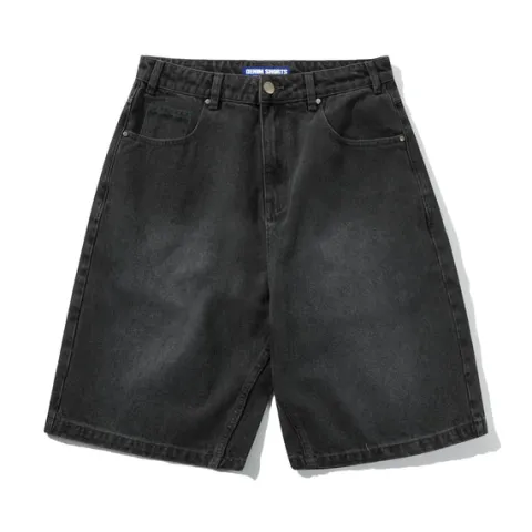 Denim Shorts|Shorts-Butter Goods Garage Denim Shorts, Faded Black