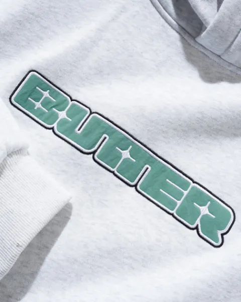 Zip-Thru Hoods|Pullover Hoods-Butter Goods Gint Nyon Appique Puover Hood, Ah