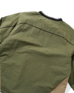 Jackets-Butter Goods Gint Puover Training Jacket, age / Earth
