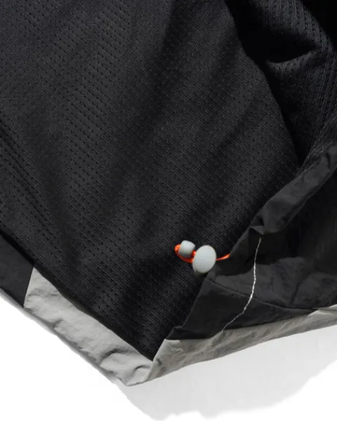 Jackets-Butter Goods Gint Puover Training Jacket, Back / Grey