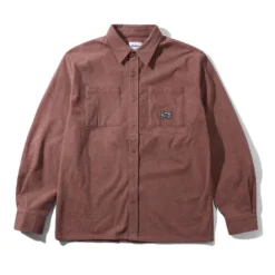 Shirts| Shirts-Butter Goods Grid Cord Overhirt, Brick