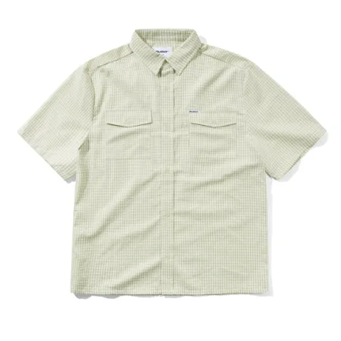 Shirts| Shirts-Butter Goods Grid / hirt, Green