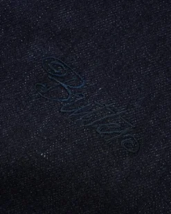 Jackets-Butter Goods Hooded Work Jacket, Rined Indigo