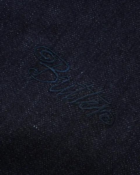 Jackets-Butter Goods Hooded Work Jacket, Rined Indigo