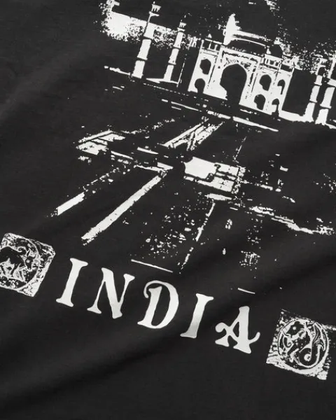 T-Shirts-Butter Goods India Tee, Wahed Back