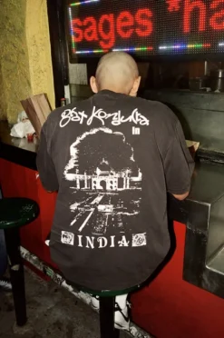 T-Shirts-Butter Goods India Tee, Wahed Back