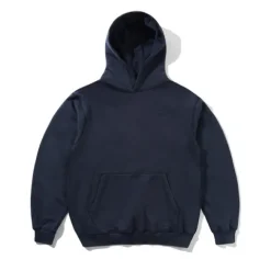 Zip-Thru Hoods|Pullover Hoods-Butter Goods Inide Out Puover Hood, Wahed Navy