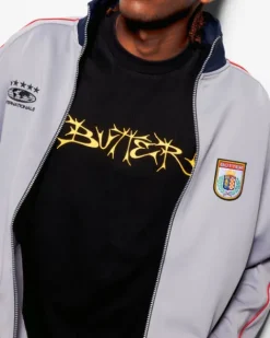 Jackets-Butter Goods Internationae Track Jacket, Navy