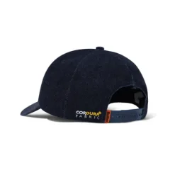 Hats|Beanies-Butter Goods Jive 6 Panel Cap, Rinsed Indigo