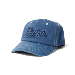 Hats|Beanies-Butter Goods Jive Snapback Cap, Navy