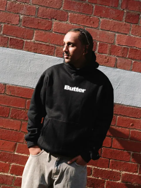T-Shirts|Pullover Hoods-Butter Goods ogo Puover Hood, Back