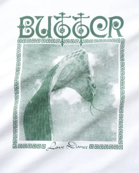 T-Shirts-Butter Goods ove Dance Tee, White