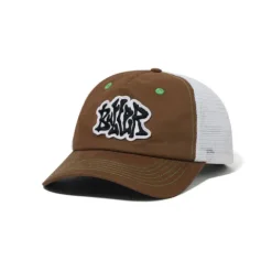 Hats|Beanies-Butter Goods Melt Trucker Cap, Brown