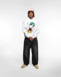 Zip-Thru Hoods|Pullover Hoods-Butter Goods uic Crewneck, Ah