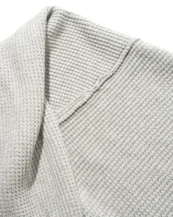 Knits-Butter Goods Newcoer Reveribe Knit weater, Grey