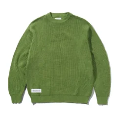 Knits-Butter Goods Newcoer Reveribe Knit weater, Gra