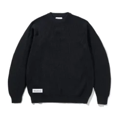Knits-Butter Goods Newcoer Reveribe Knit weater, Back