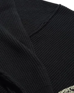 Knits-Butter Goods Newcoer Reveribe Knit weater, Back
