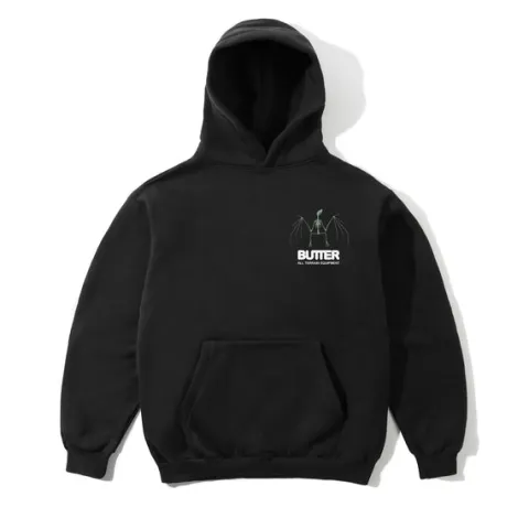 Zip-Thru Hoods|Pullover Hoods-Butter Goods Nocturna Puover Hood, Back